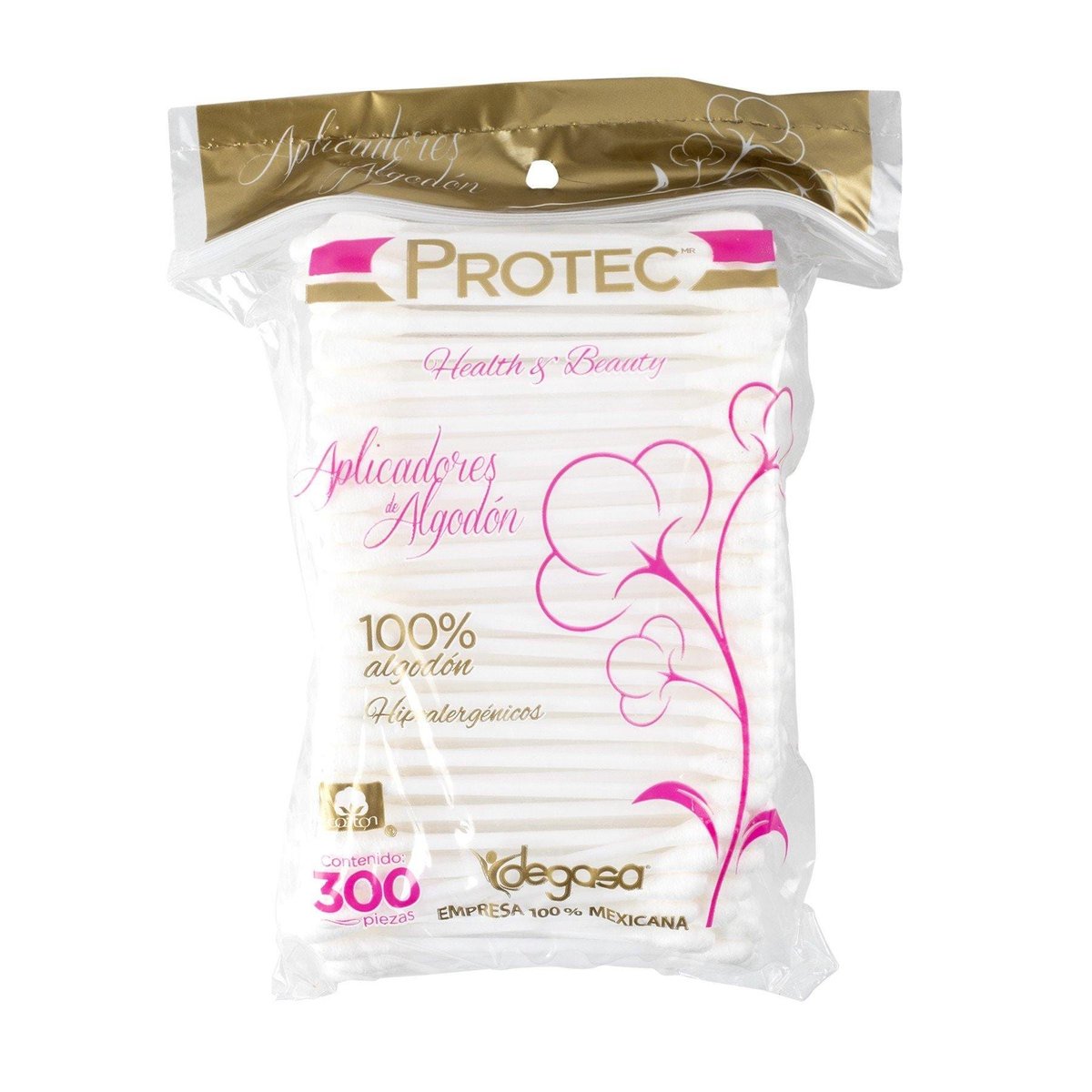 Aplicadores de Algodón Protec 300 uds