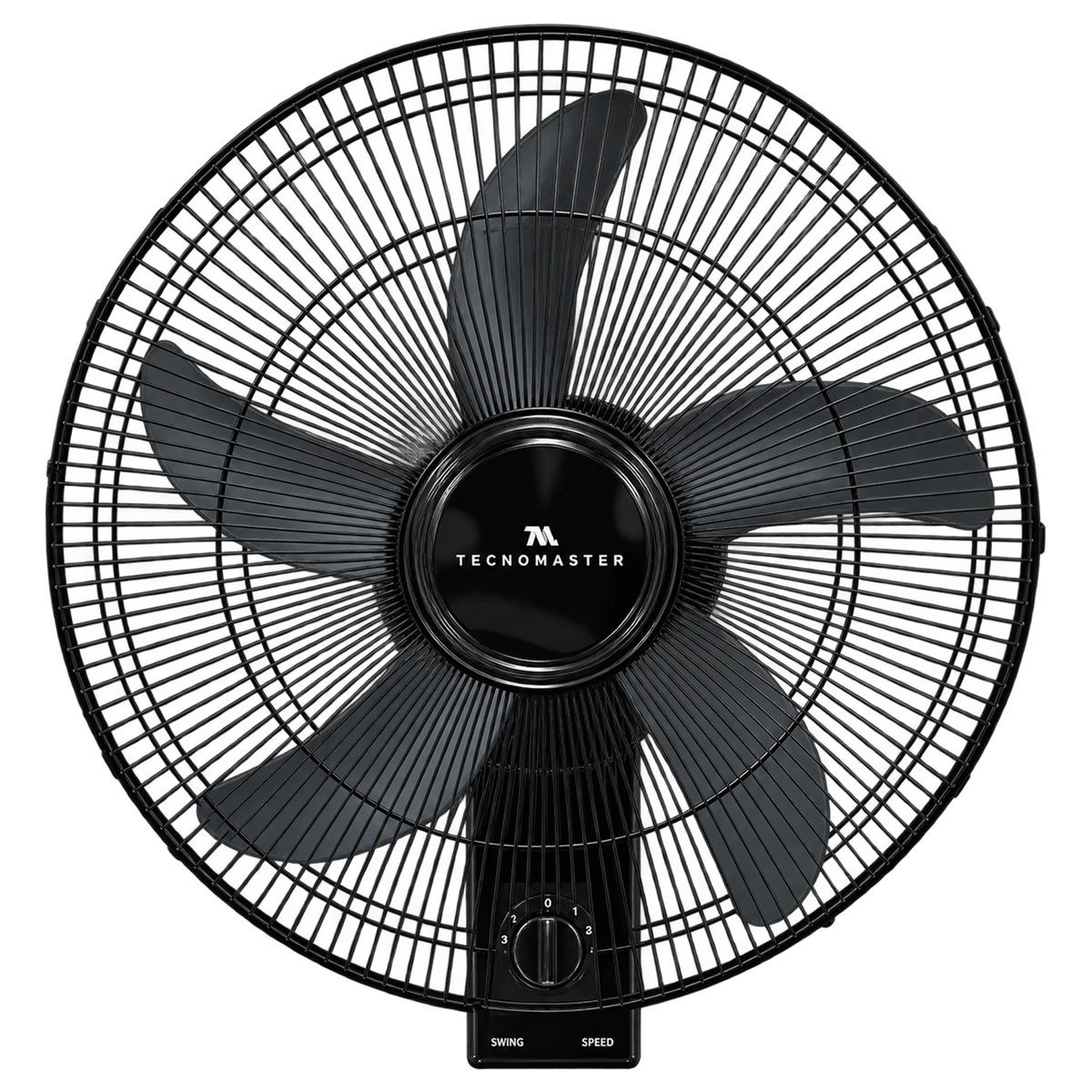 Abanico de Pared Tecnomaster de 20 Pulgadas Negro TEMI-FW50