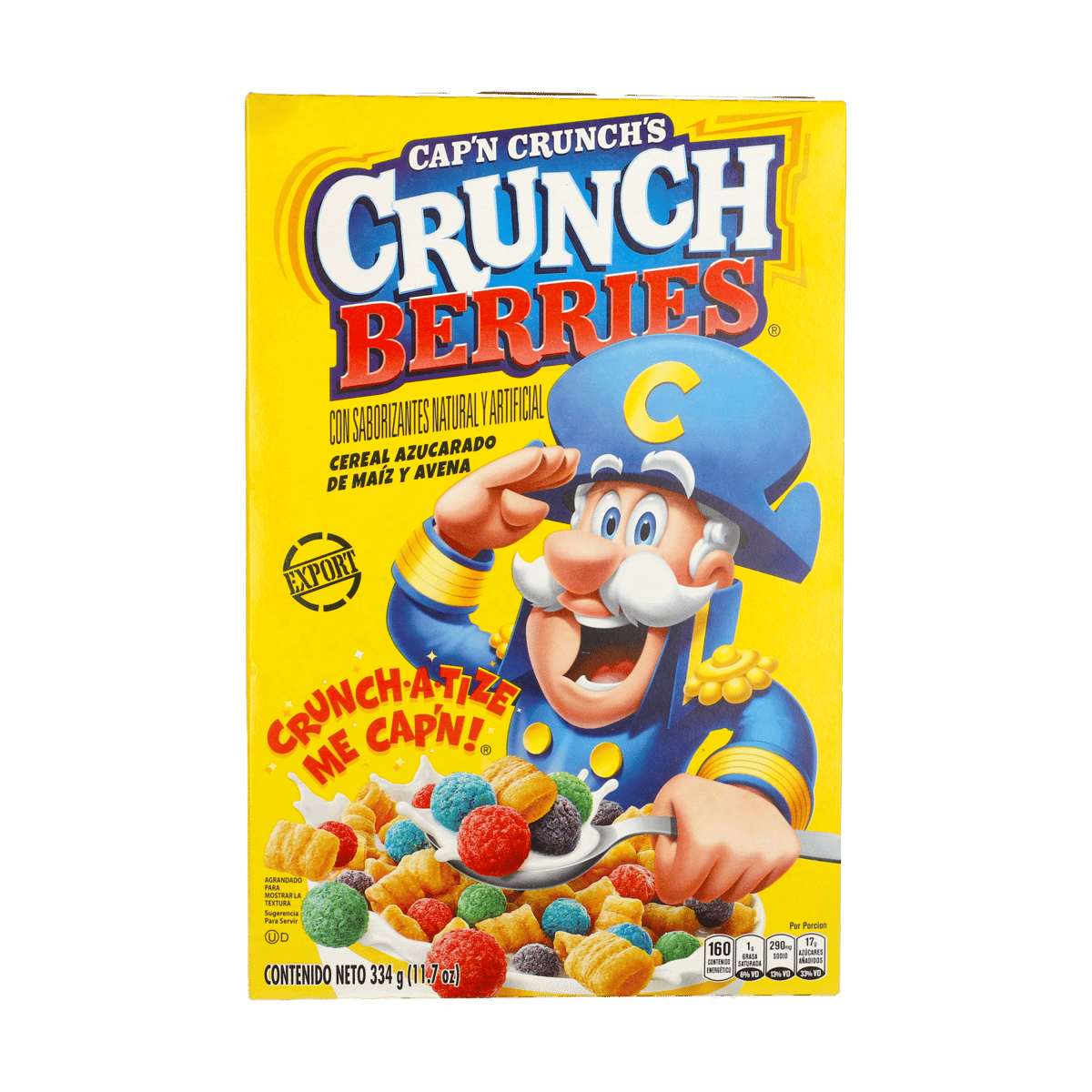 Cereal Cap’n Crunch Crunch Berries 11.7 oz