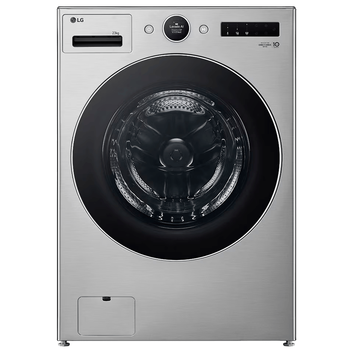 Lavadora Automática LG de Carga Frontal 23 kg WM23VFXS6