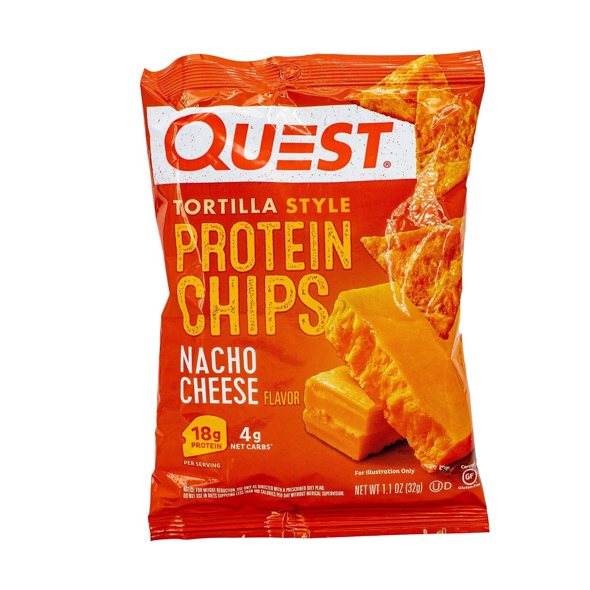 Papitas Proteicas Quest Sabor Queso 32 g