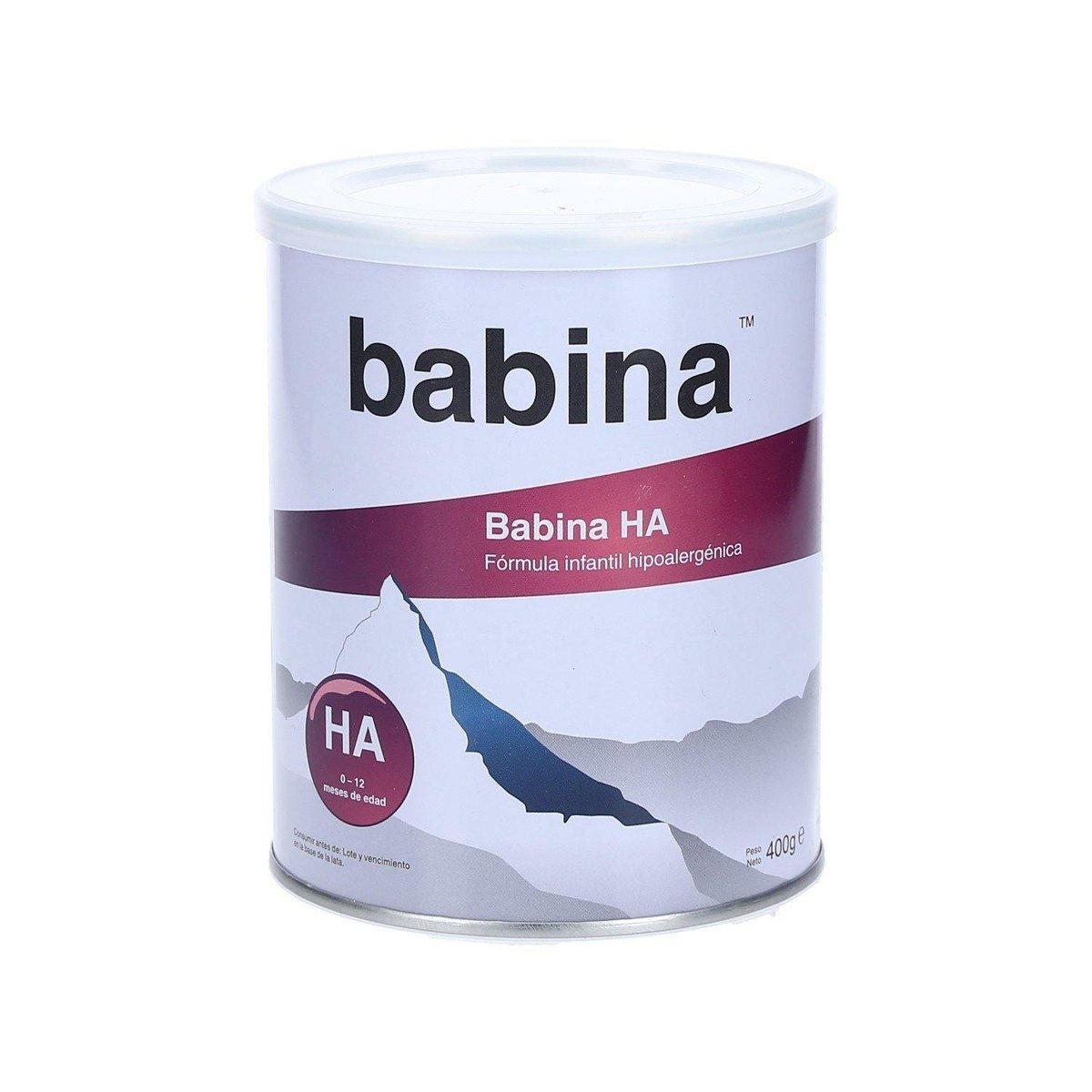 Fórmula Infantil Babina HA Hipoalergénica 400 g