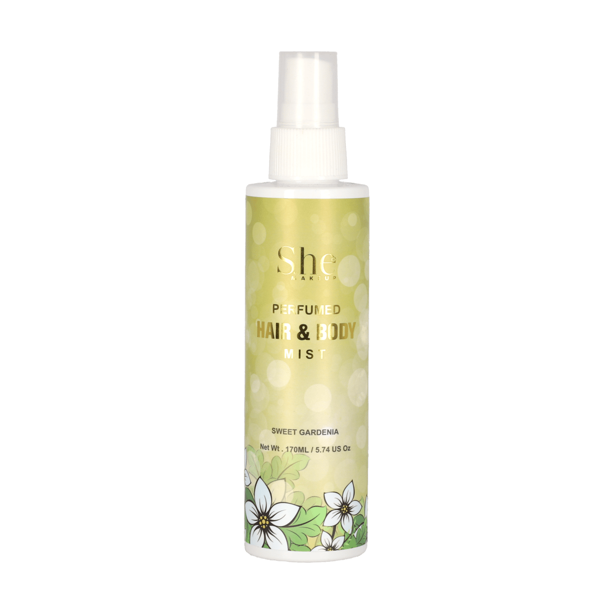 Loción Capilar y Corporal Aroma A Gardenia Fresca She Makeup 170 ml
