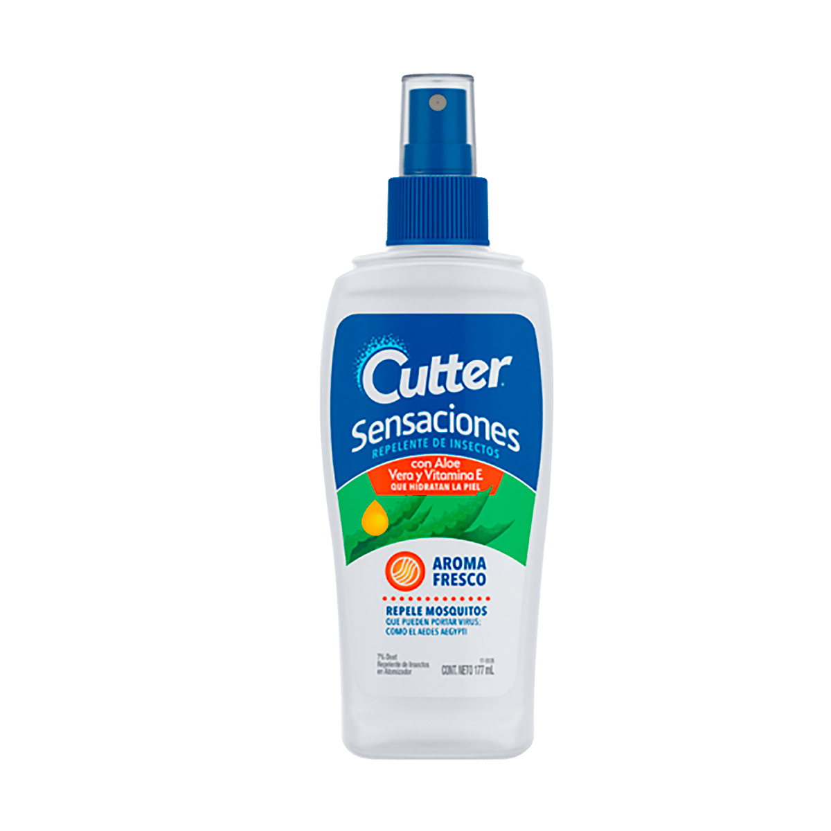 Repelente De Insectos Cutter Con Aloe Vera Y Vitamina E 6 oz 