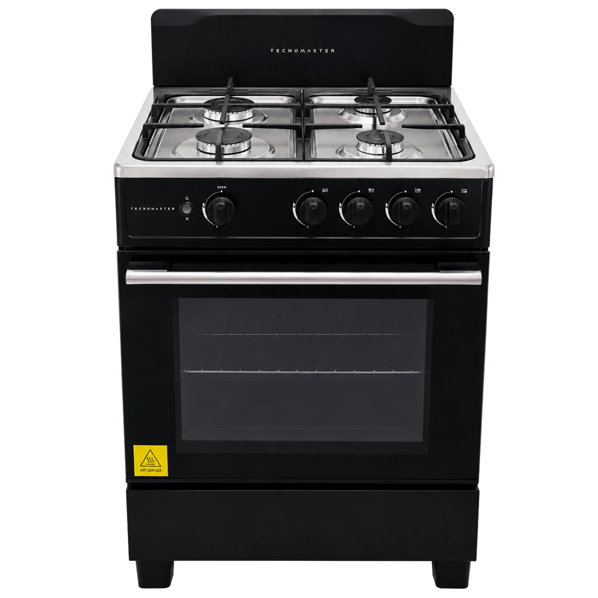 Estufa a Gas Tecnomaster de 4 Quemadores 24" MD-24B-057B2