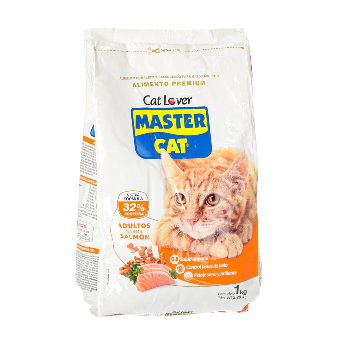 Alimento para Gatos Adultos Master Cat 2.2lb