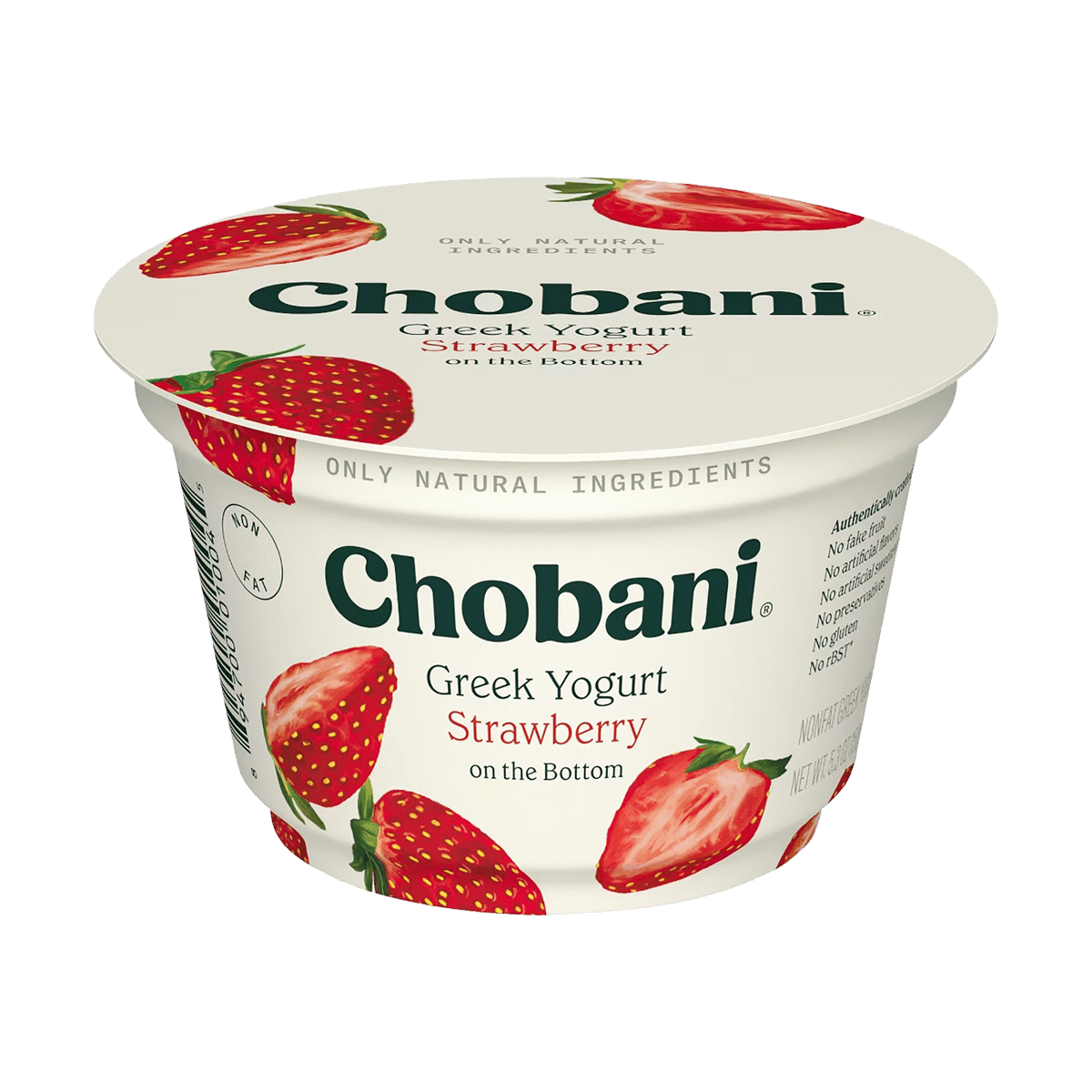 Yogurt Chobani Strawberry 5.3 oz 