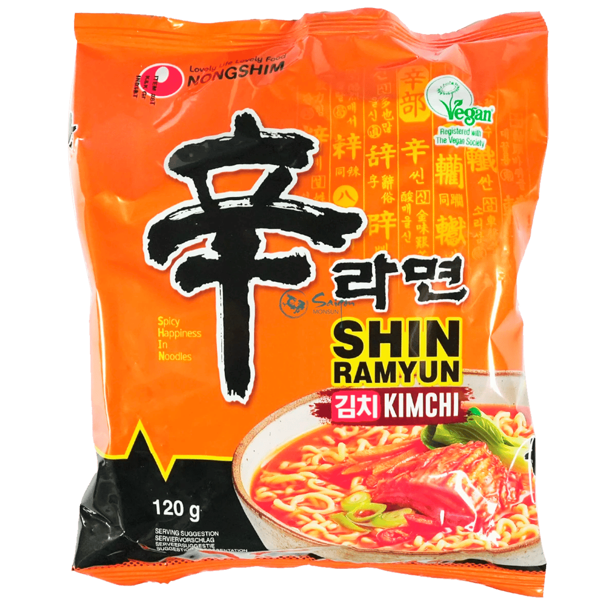 Sopa Instantánea Nongshim Shin Ramyun Kimchi 120 g