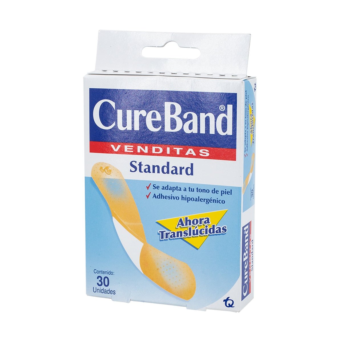 Banditas Adhesivas Regular Cure Band 30 uds