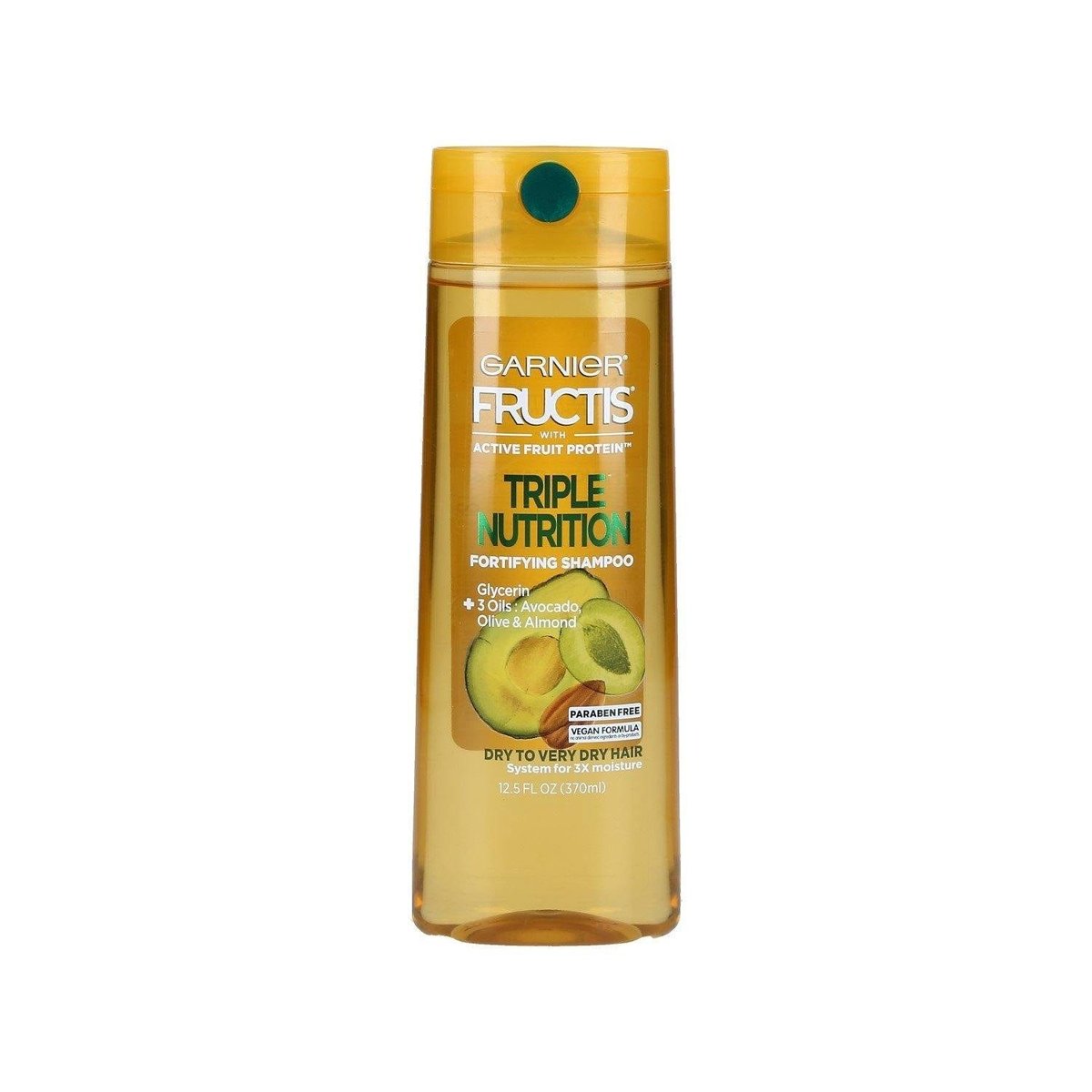 Shampoo Garnier Fructis Triple Nutrición 370 ml