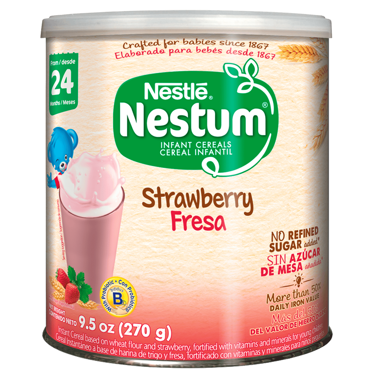 Cereal Infantil Nestum Fresa 270 g