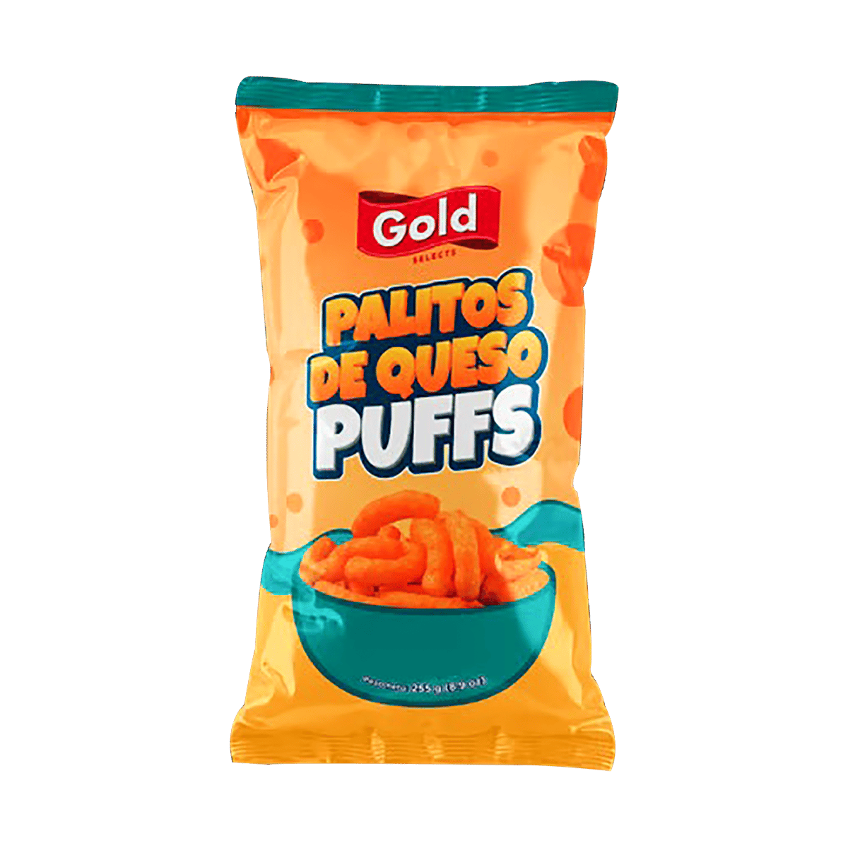Gold Palitos De Queso Puffs 255 g