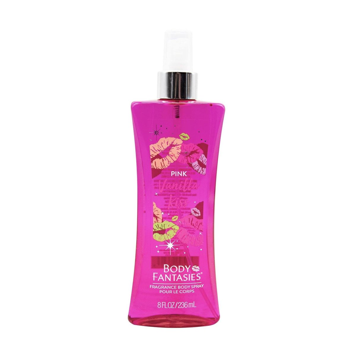 Colonia  Pink Vainilla Kiss Body Fantasies 8 Oz