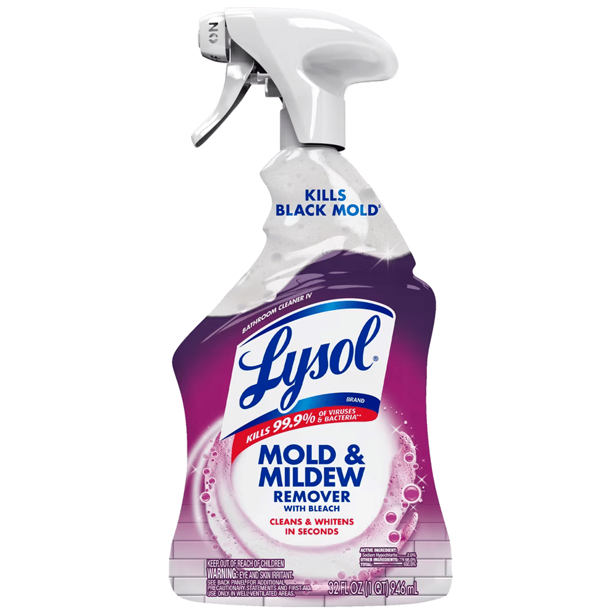 Limpiador con Blanqueador Lysol para Moho y Hongos 32 Oz
