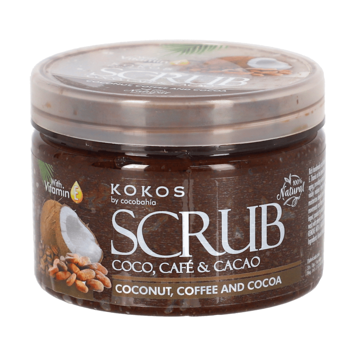 Scrub Cocobahía De Coco, Café Y Cacao 8 oz  