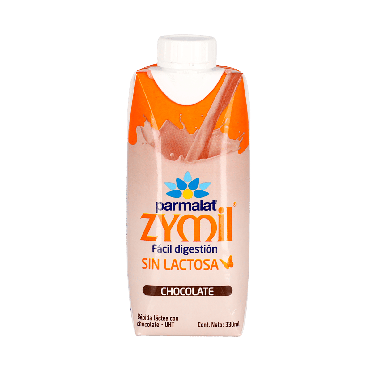Bebida De Chocolate Sin Lactosa  Parmalat Zymil 330 ml 