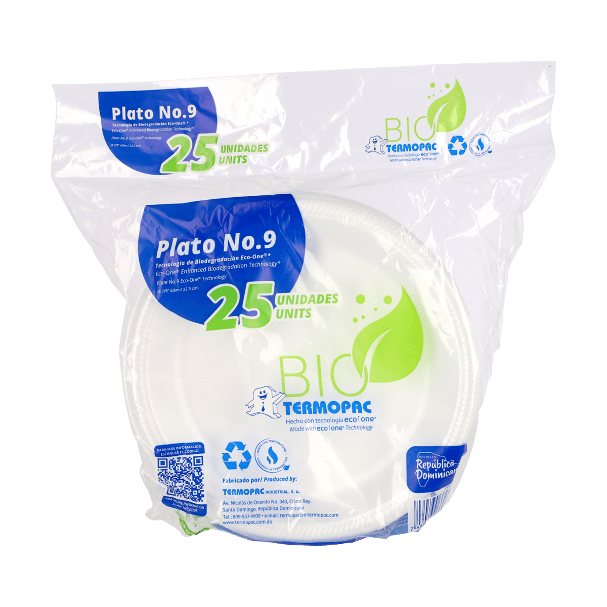 Plato Biodegradable 9” 25 UNITS
