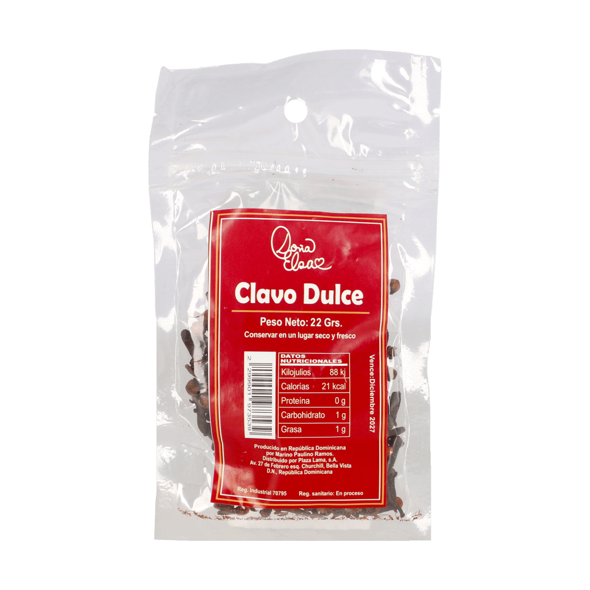 Clavo Dulce Doña Elsa 22 g