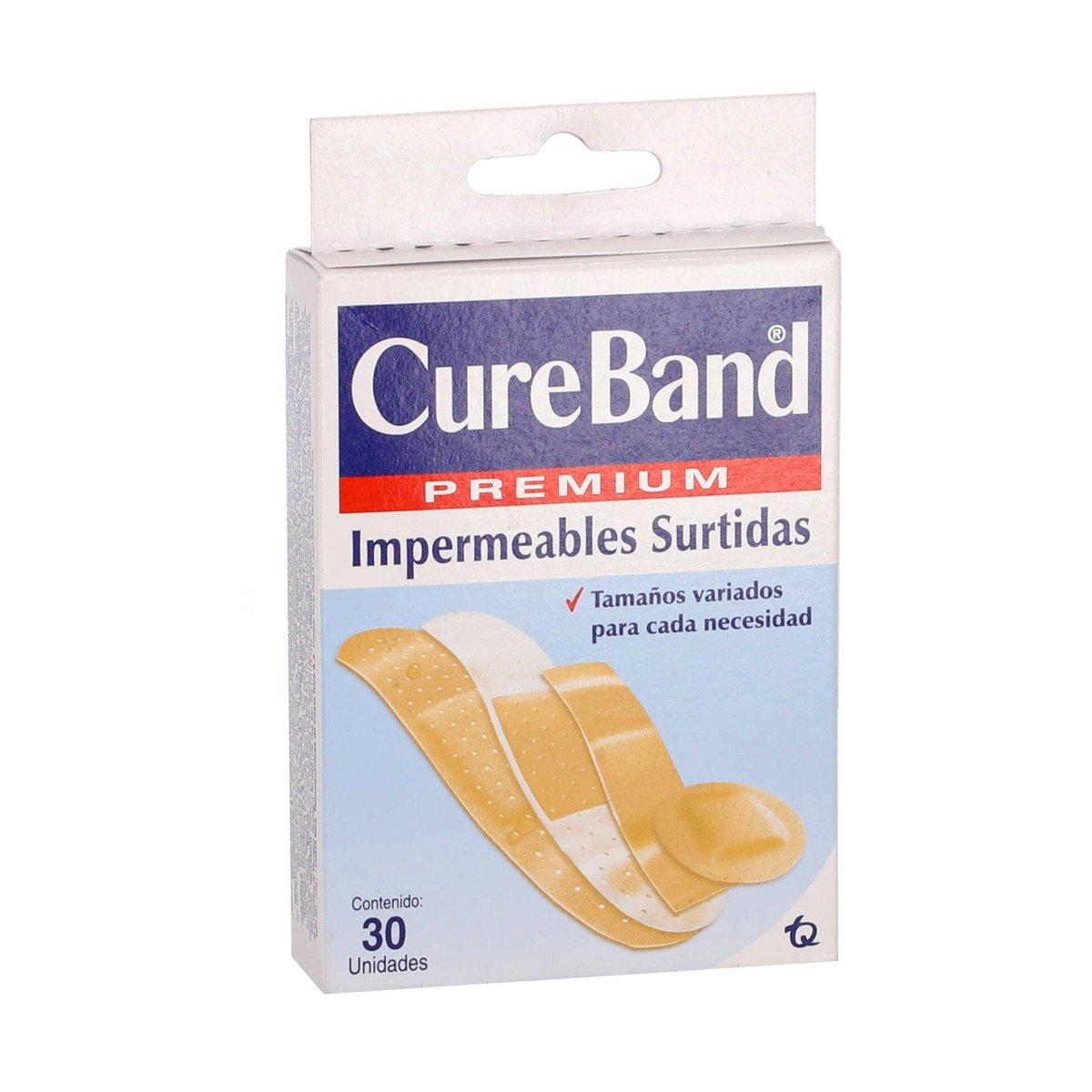 Venditas Adhesivas Impermeables Cure Band Premium 30 Unidades
