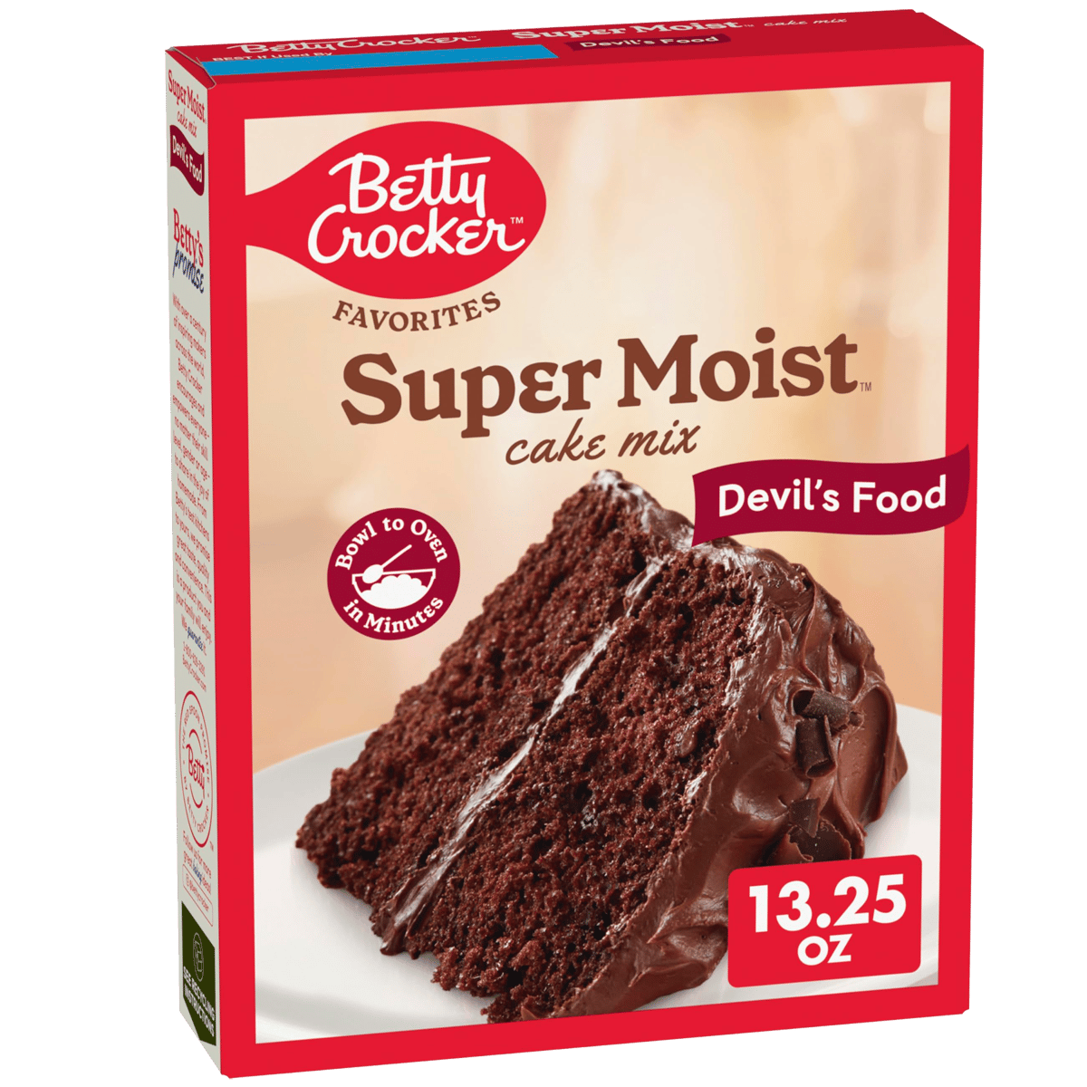 Mezcla para Pastel Betty Crocker Devils Food Cake 13.25 oz