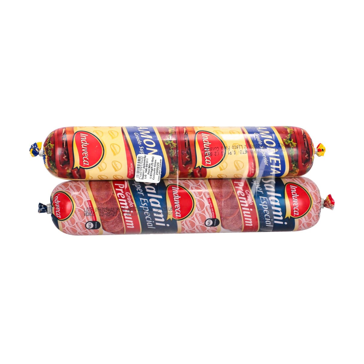 Salami Super Especial Induveca + Jamoneta 2 Lb