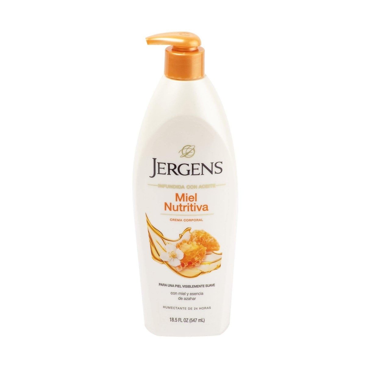 Crema Corporal Jergens Miel Nutritiva 18.5 Oz