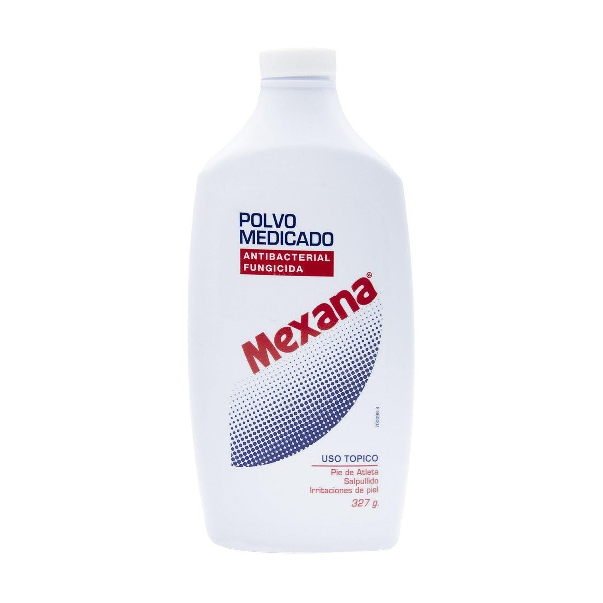 Polvo Medicado Mexana Antibacterial Fungicida 327g