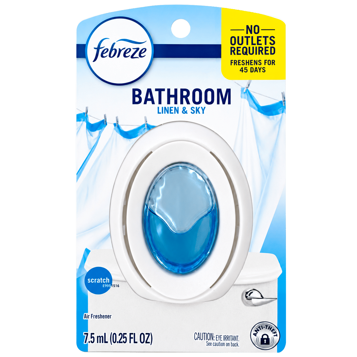 Ambientador para Espacios Pequeños Febreze Linen & Sky 7.5 mL