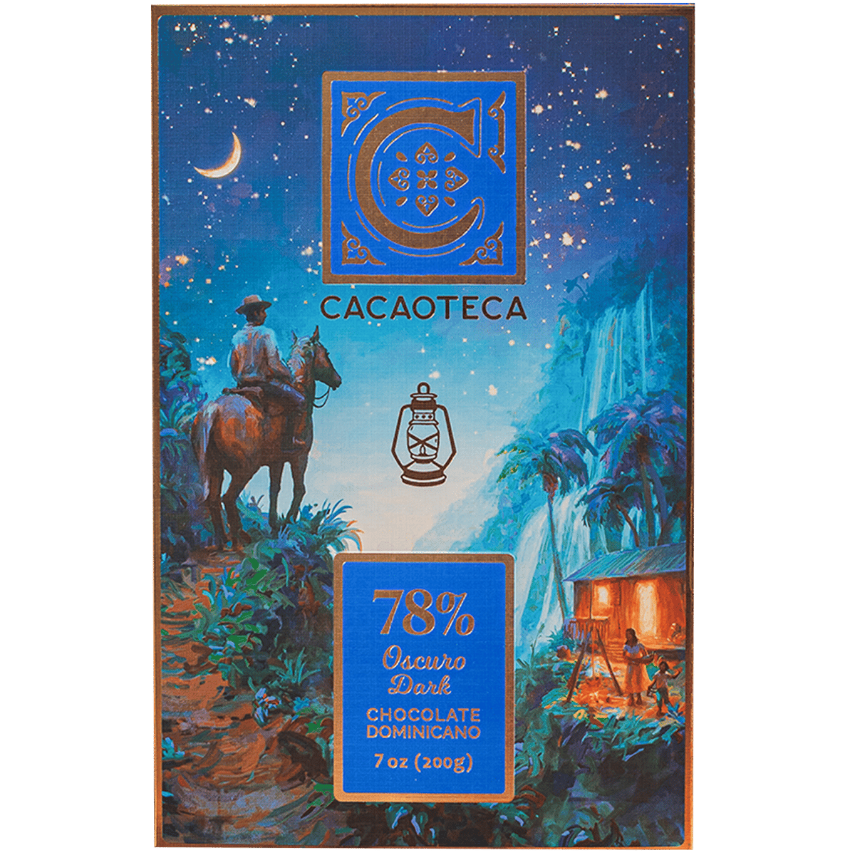 Chocolate Oscuro Dominicano Cacaoteca 78% Cacao 7 oz