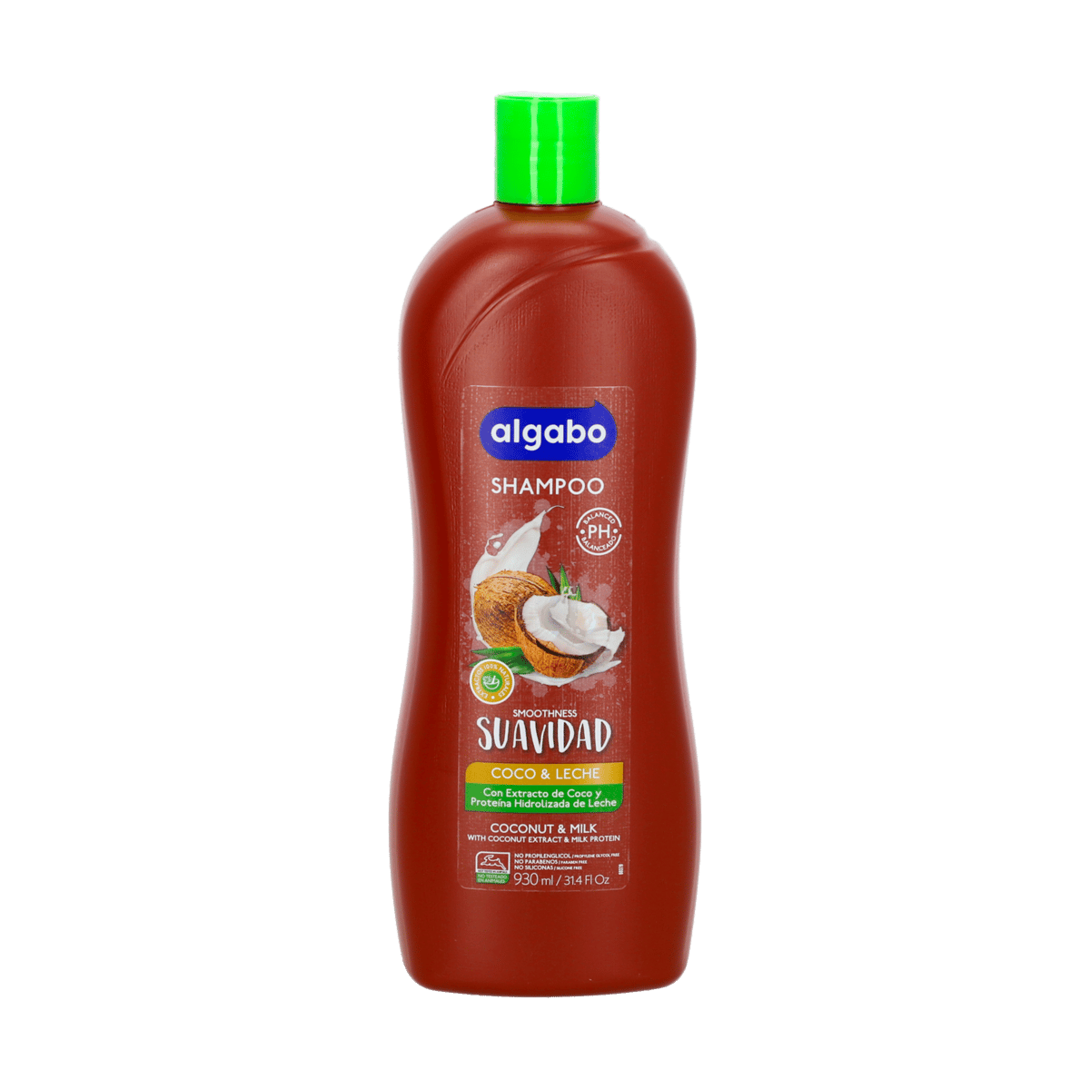 Shampoo Algabo Suavidad Coco Y Leche 930ml