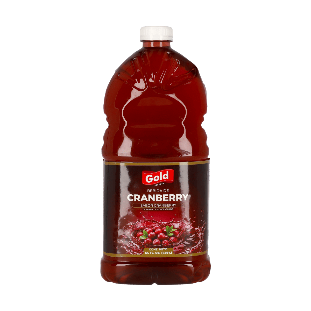 Bebida de Cranberry Gold Selects 1.89 L