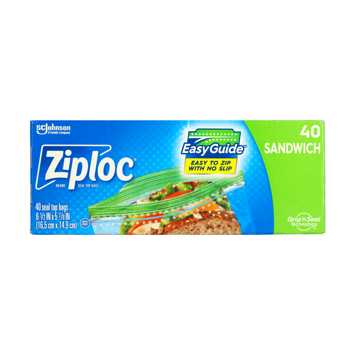 Bolsas Reusables Ziploc 40 Unidades 