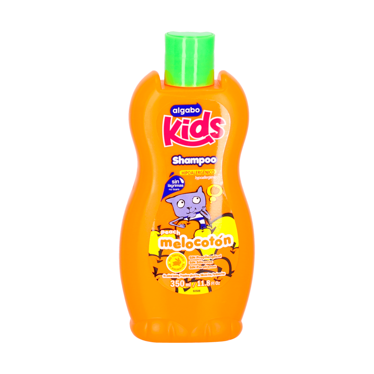 Shampoo Hipoalergénico Algabo Kids Melocotón 350ml