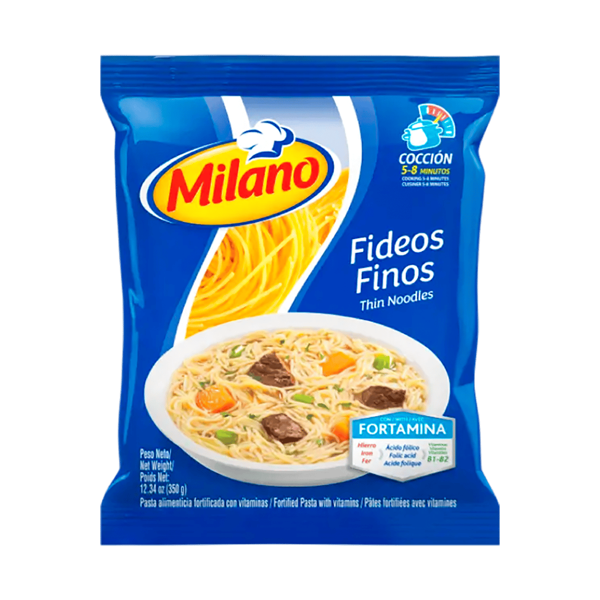 Fideos Finos Milano 350gr