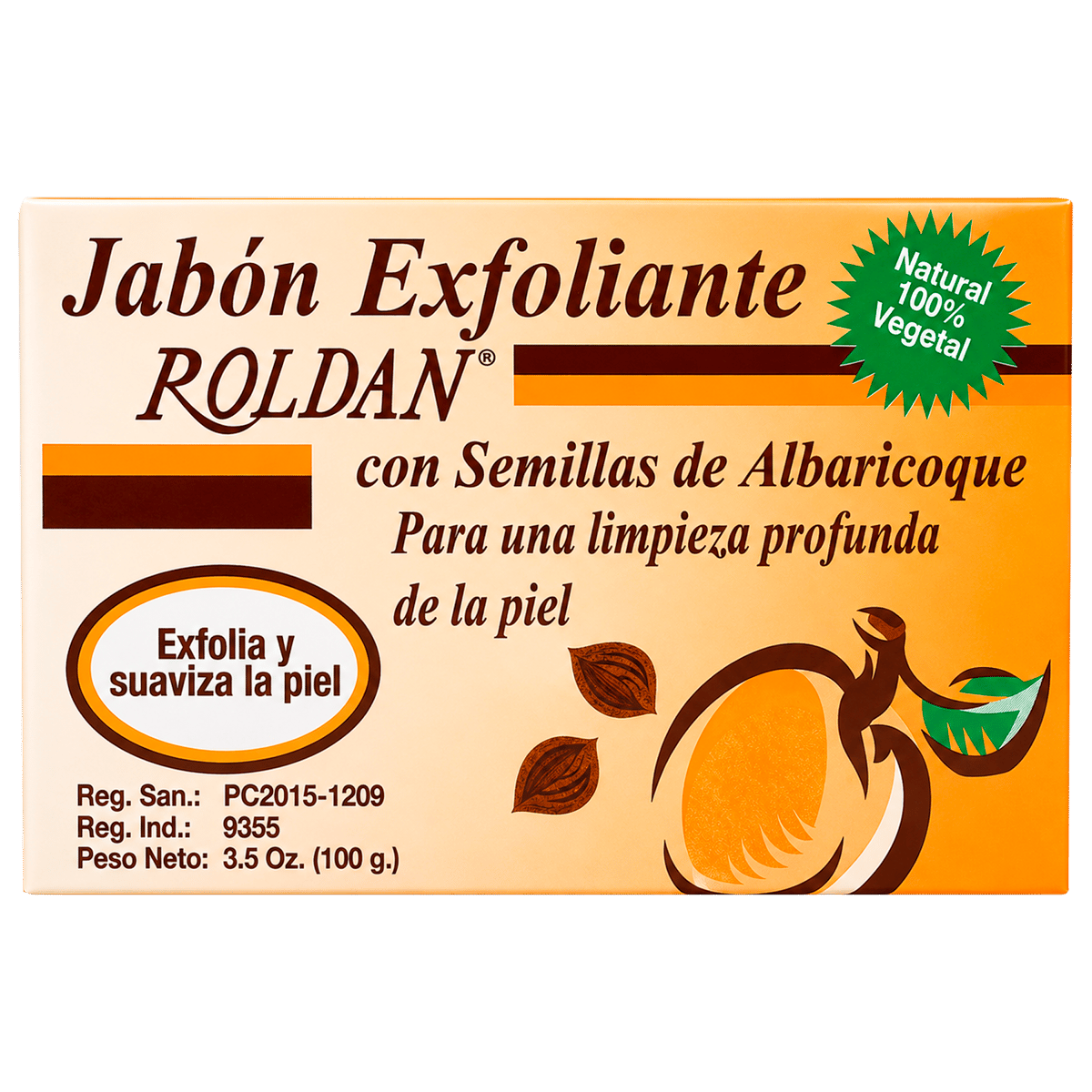 Jabón Exfoliante ROLDAN 100 g