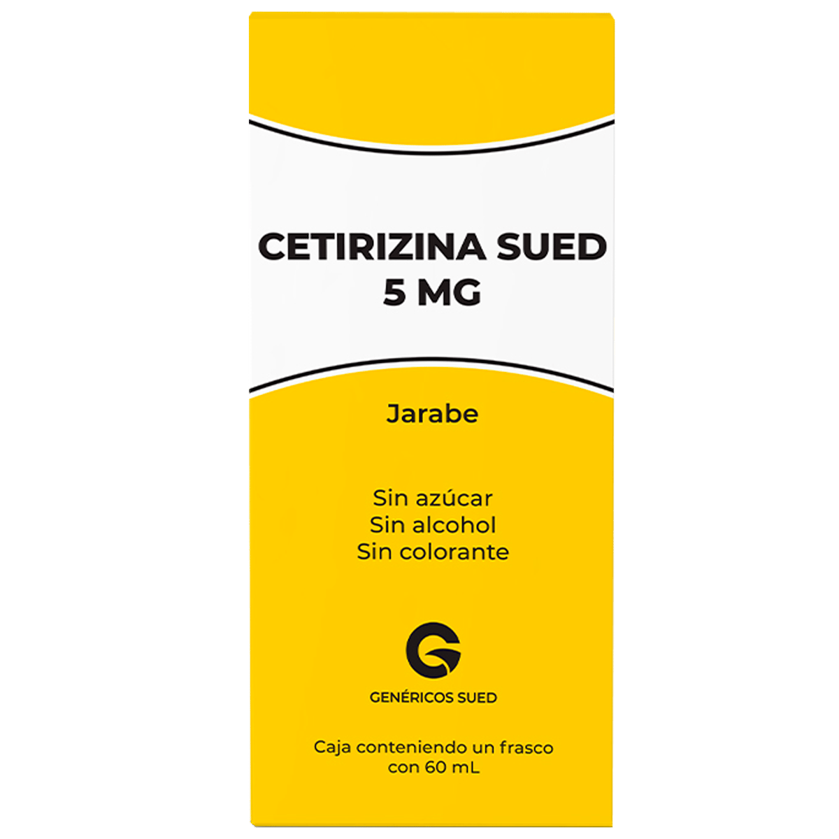 Cetirizina Sued 5 mg de 60 mL