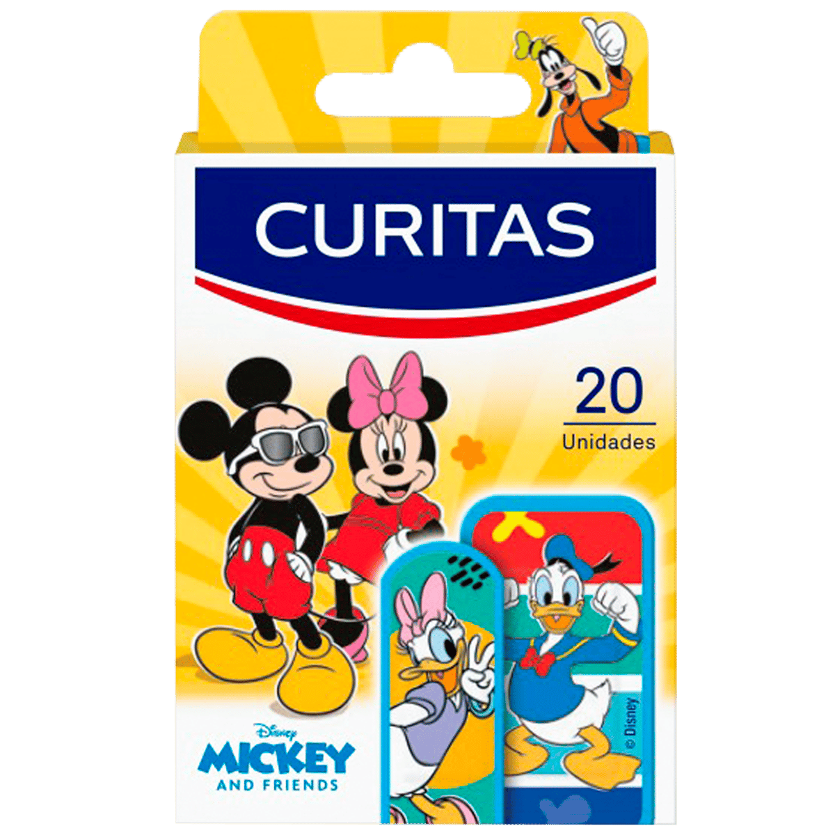 Curitas Mickey & Sus Amigos 20 Unidades