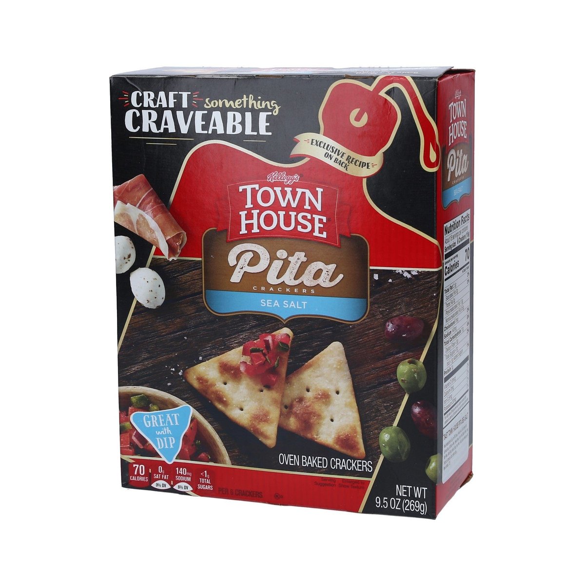 Galletas Saladas Town House Pita Kelloggs 269 g