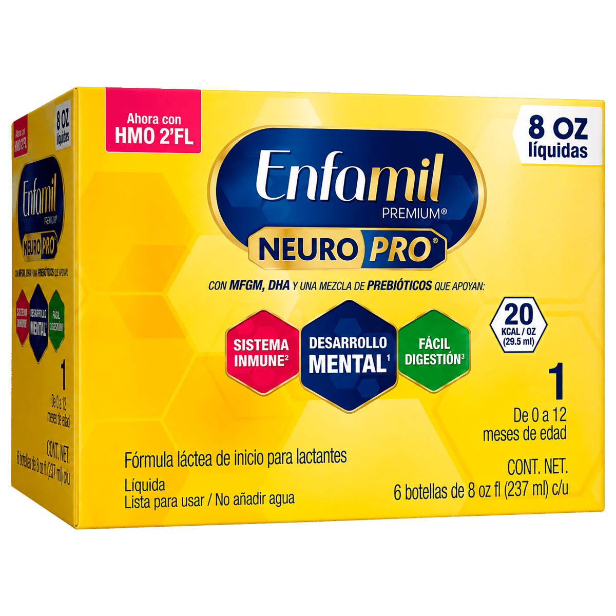 Fórmula Infantil Enfamil Premium 8 oz Pack de 6 Botellas