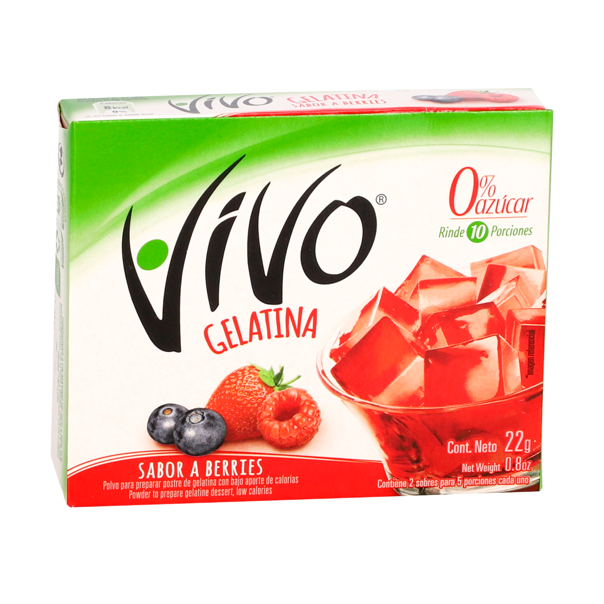 Vivo Gelatina Berries Saz 4022 Gr