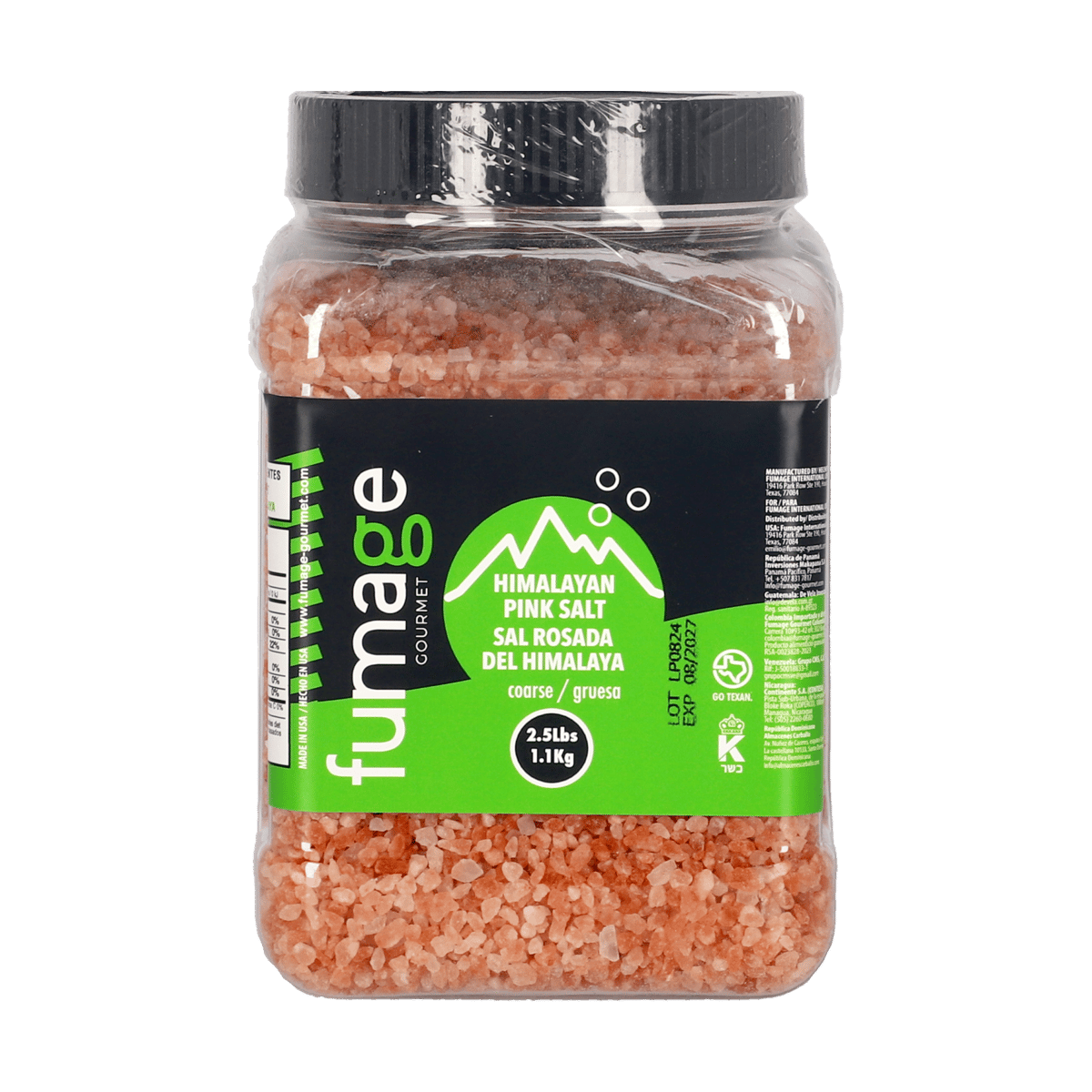 Sal Rosada Del Himalaya Fumage 2.5 Lbs