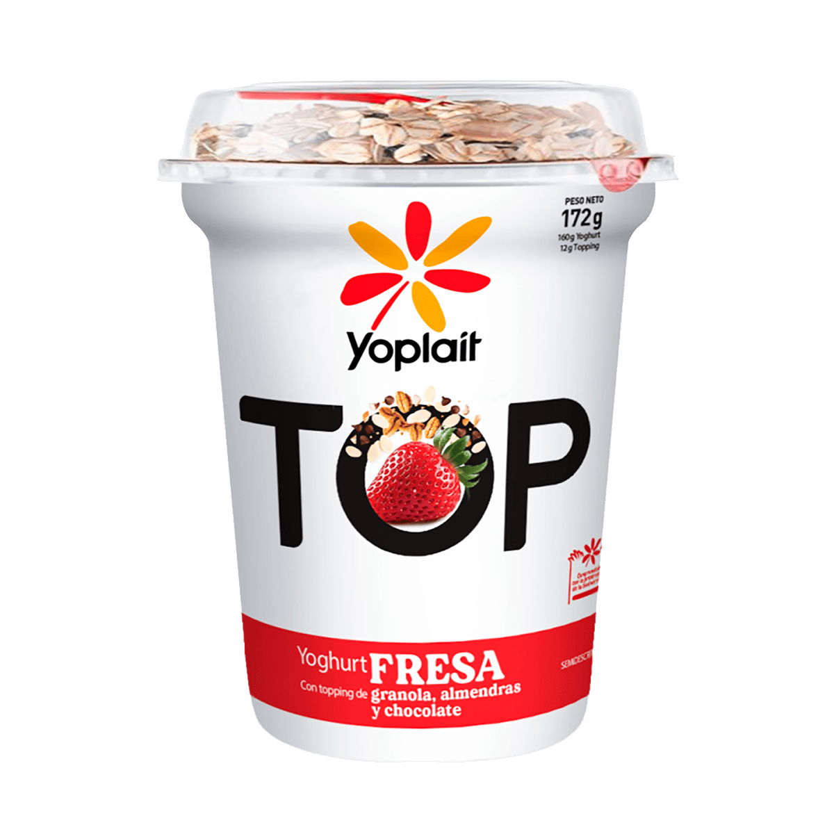 Yogurt De Fresa Yoplait 170 ml