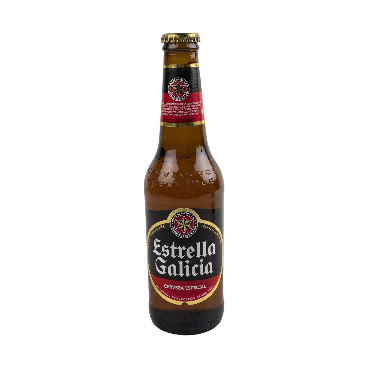 Cerveza Estrella Galicia 330 ml