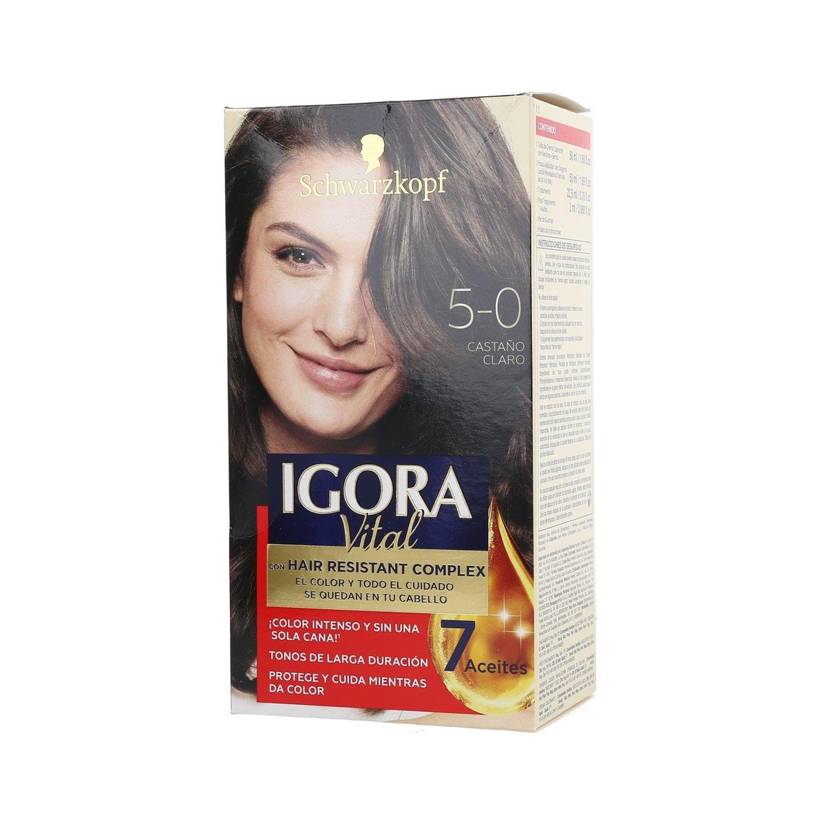 Tinte Igora Vital Castaño Claro 5-0