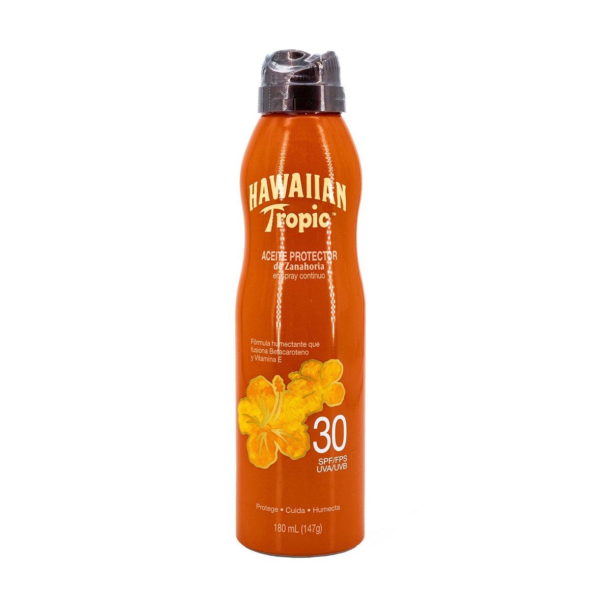 Aceite Protector Hawaiian Tropic Con Zanahoria 180ml