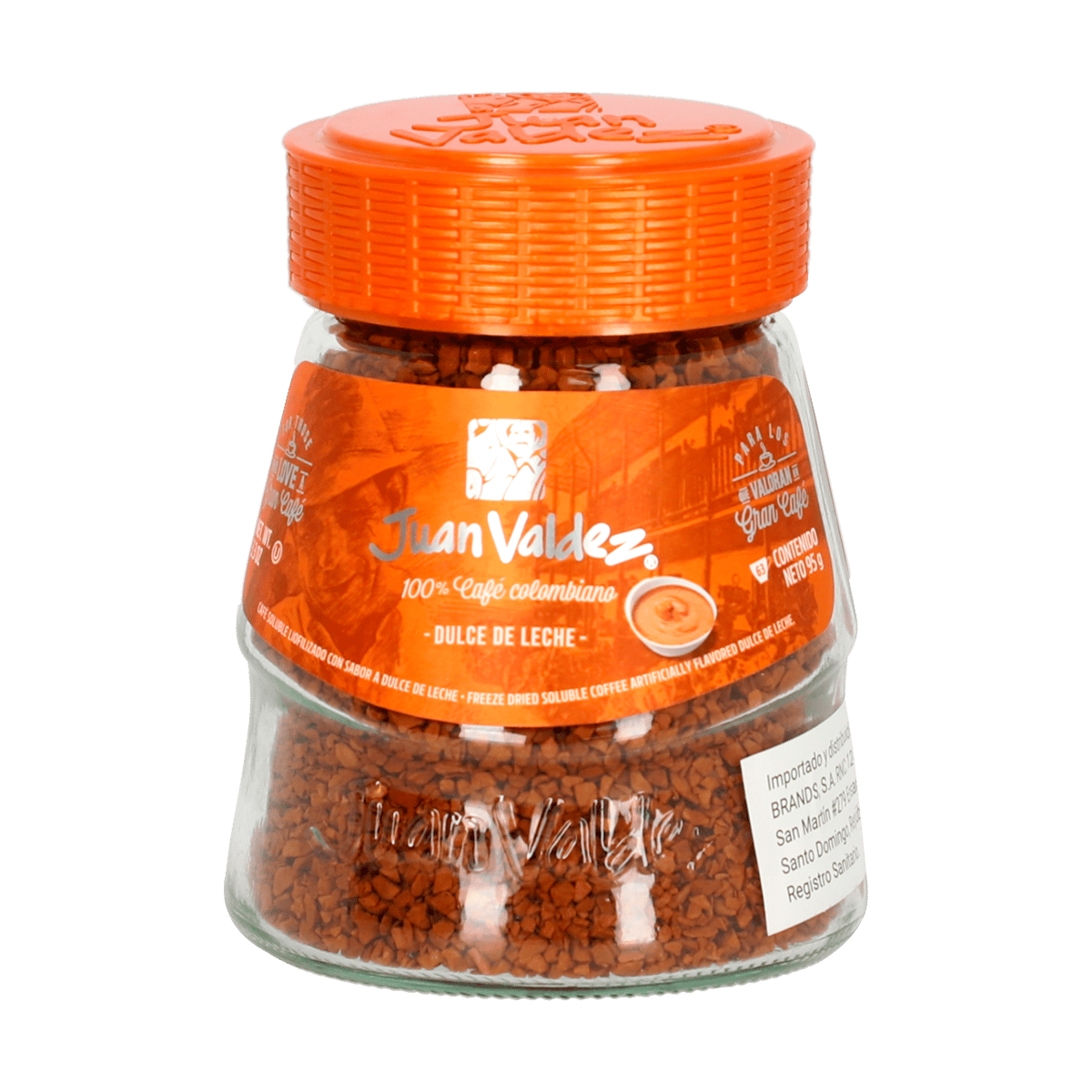 Cafe Colombiano Juan Valdez Dulce de Leche 95 Gramos