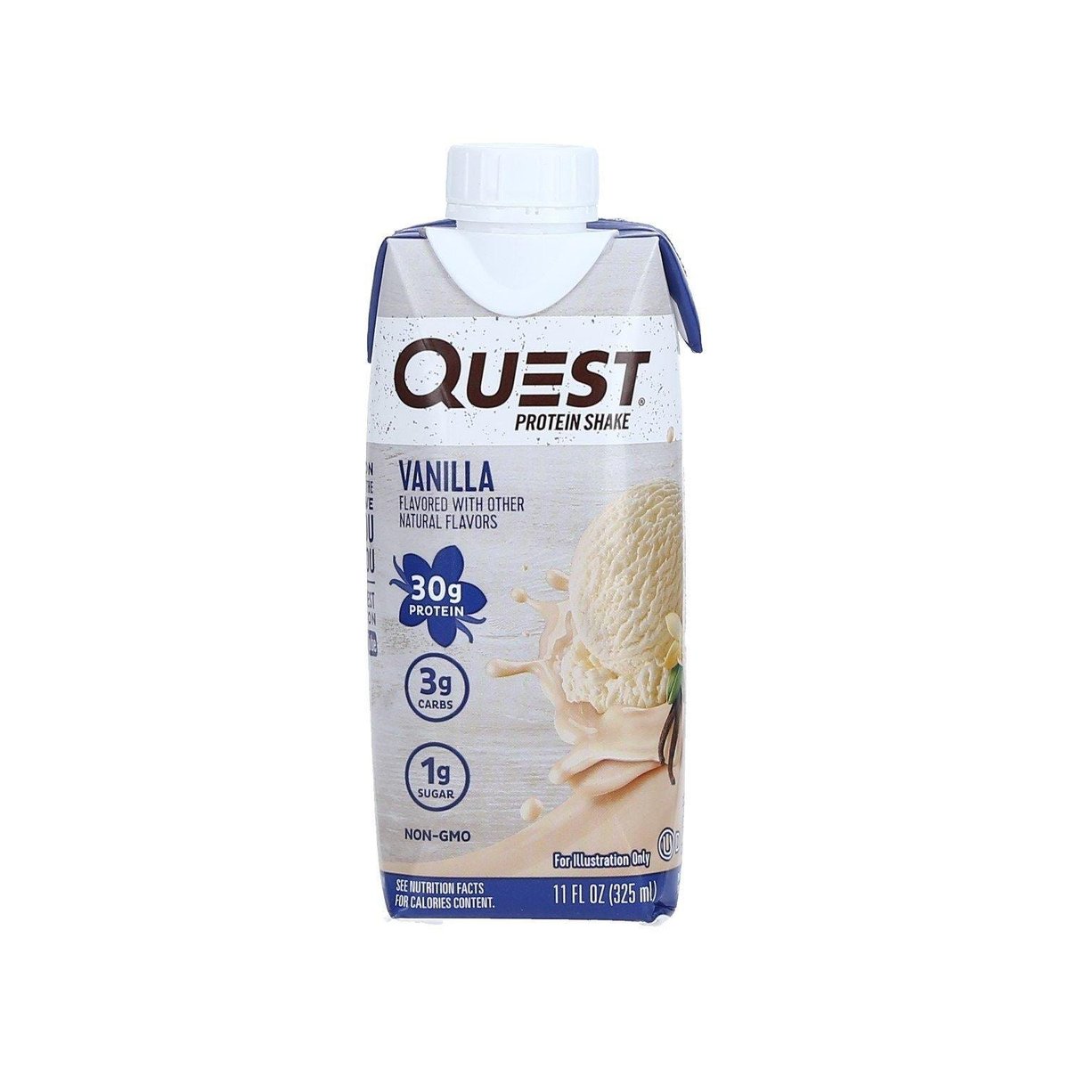 Batida Proteica Quest de Vainilla X4 325 ml