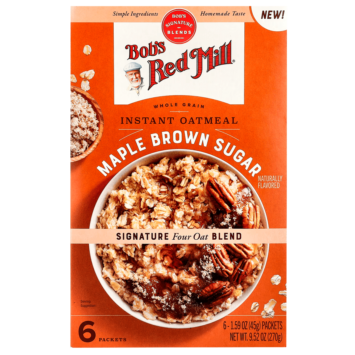 Avena Instantánea Bob's Red Mill Maple 1.59 oz