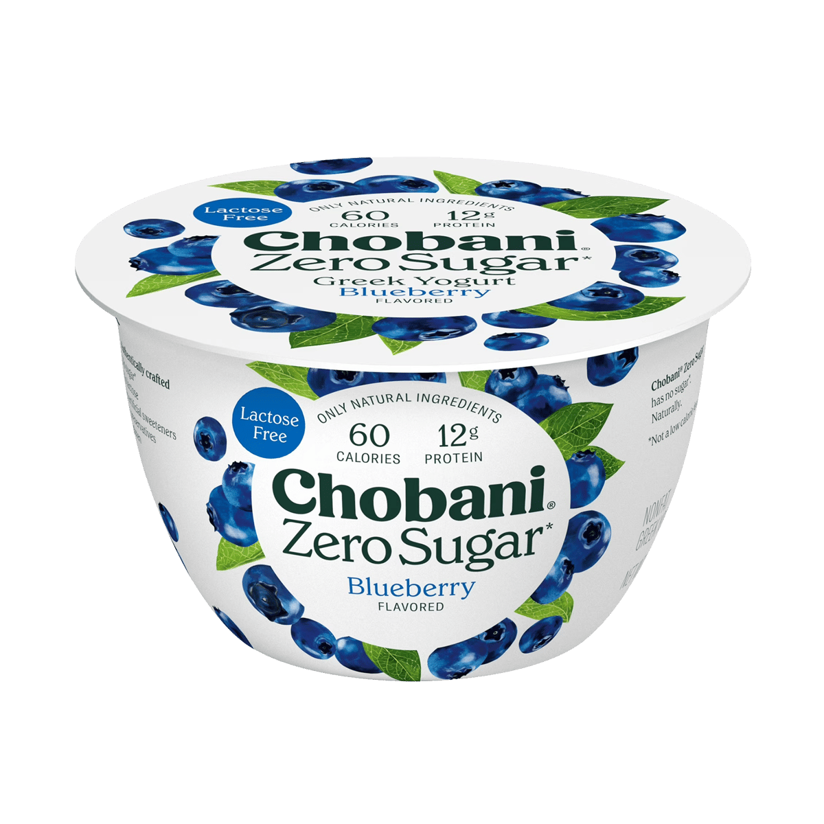 Yogurt Chobani Zero Azúcar De Blueberry 5.3 oz 