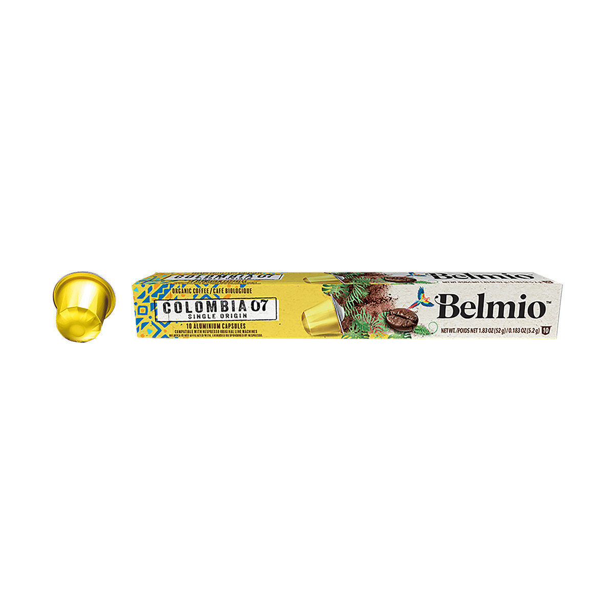 Cafe Belmio Colombia 07 En Capsulas 10 Unidades 